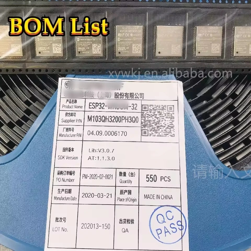 Brand New ESP32-WROOM-32 4MB ESP32 Wireless Transceiver WiFi IoT Module Chips ESP32-WROOM-32-N4