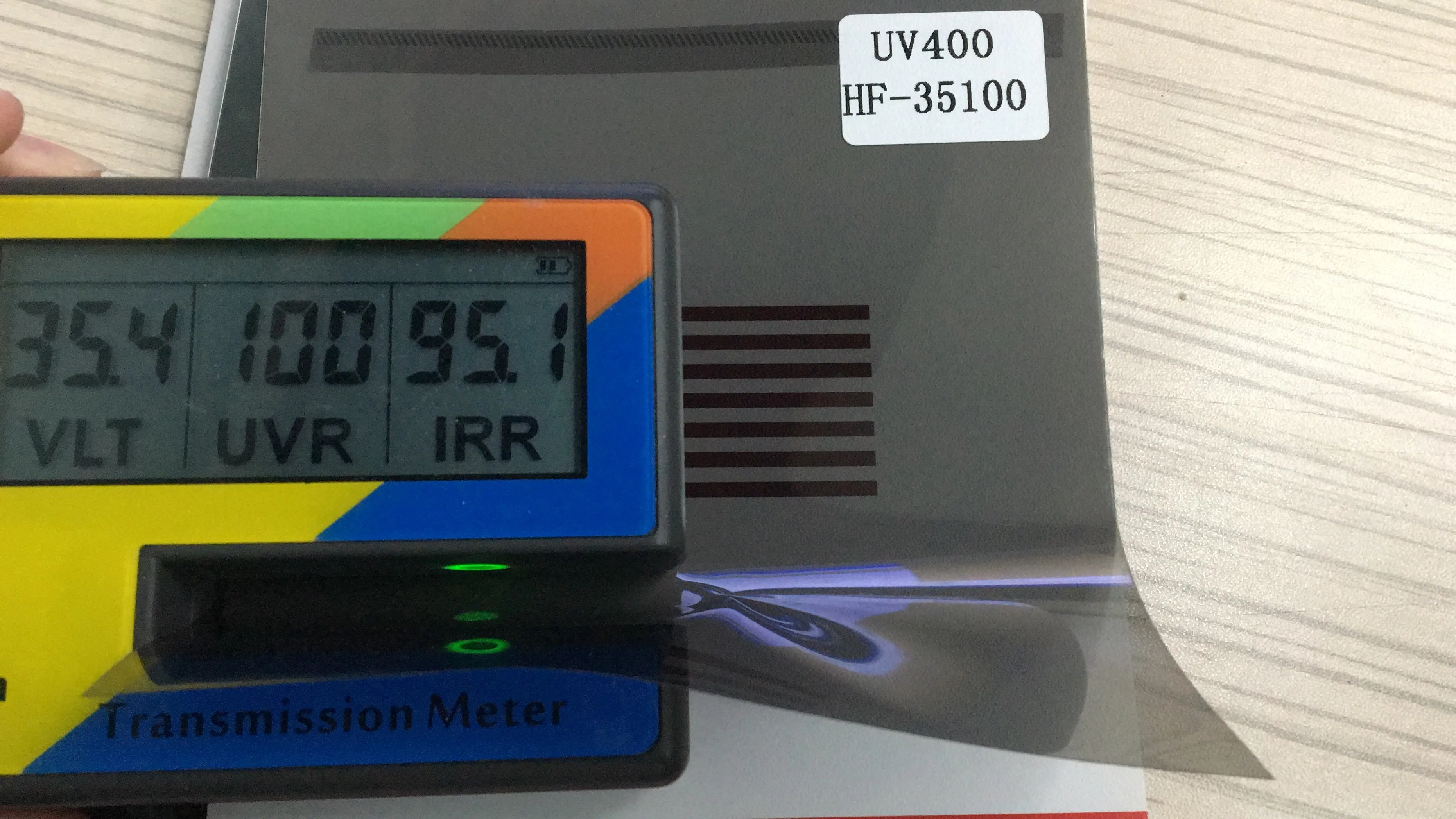 Window Film Tint Meter Machine Transmission VLT IR UV Rejection Tester