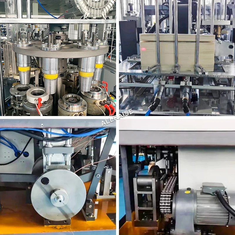 Automatic Paper Cup Machine Coffee Tea Drinks Paper Cup Forming Machine Disposable Biodegradable Paper Cup Making Machine