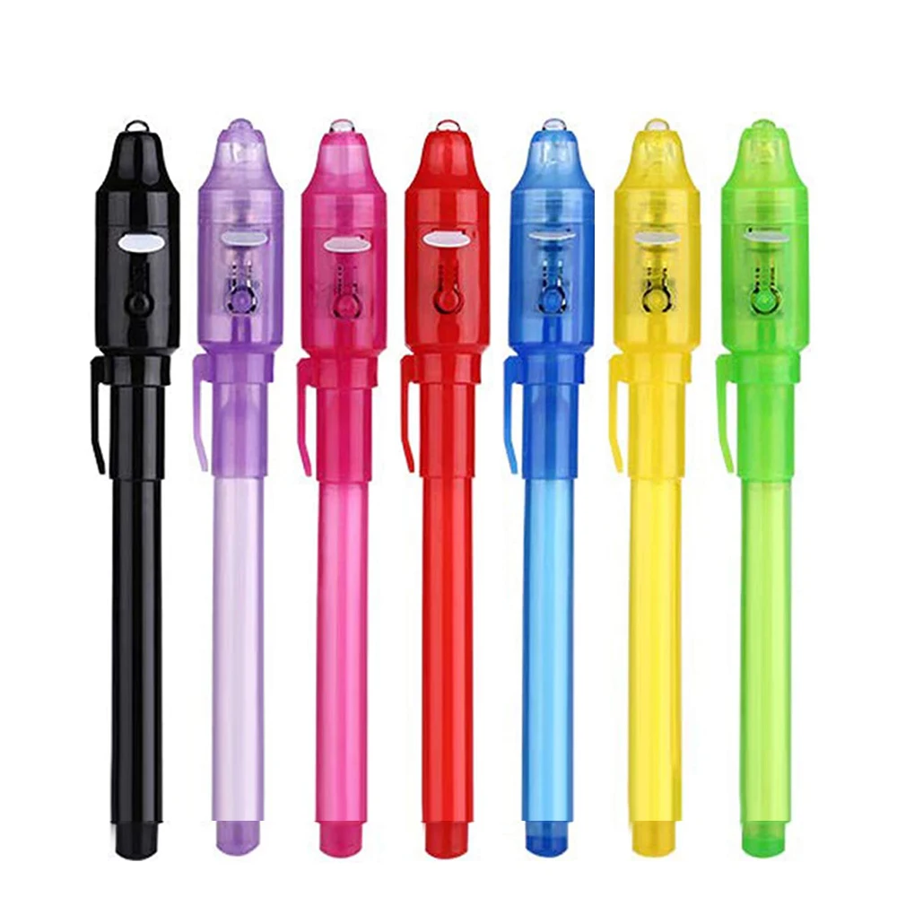 Inchiostro Invisibile UV Per Messaggi Segreti - 18 Ml Con Luce UV