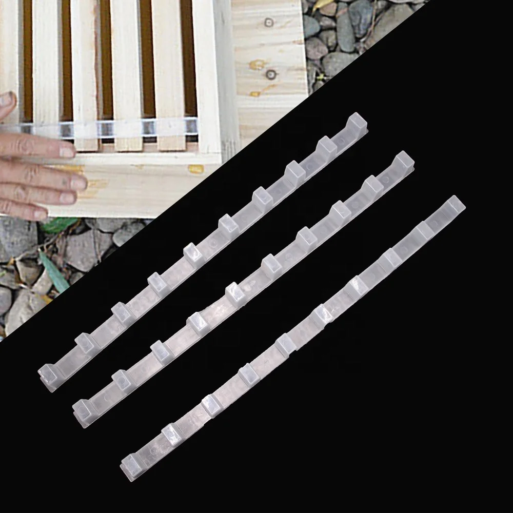 Beekeeping Tools Bee Frame Spacer, Cheap Price PP Plastic Frame Spacer for Various Beehives,