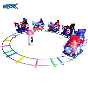 Commercial Battery Car Children's Track Small Train Outdoor Square Amusement Park for Sale
