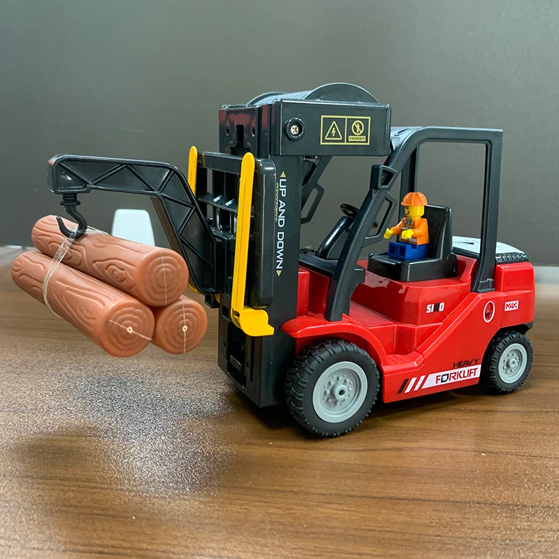 Modern Toys MT Japón Forklift De Chapa de Metal Batería Toy 26 CM