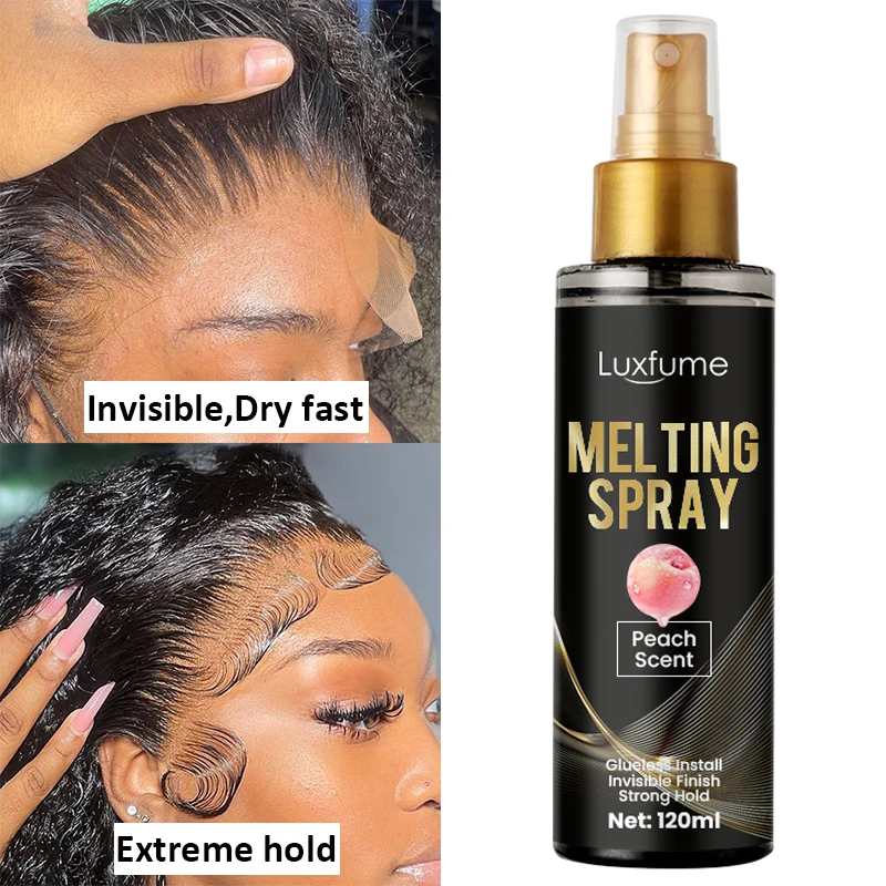 Luxfume Lace Glue Spray Wholesale Lace Front Melt Glue Strong Hold Lace