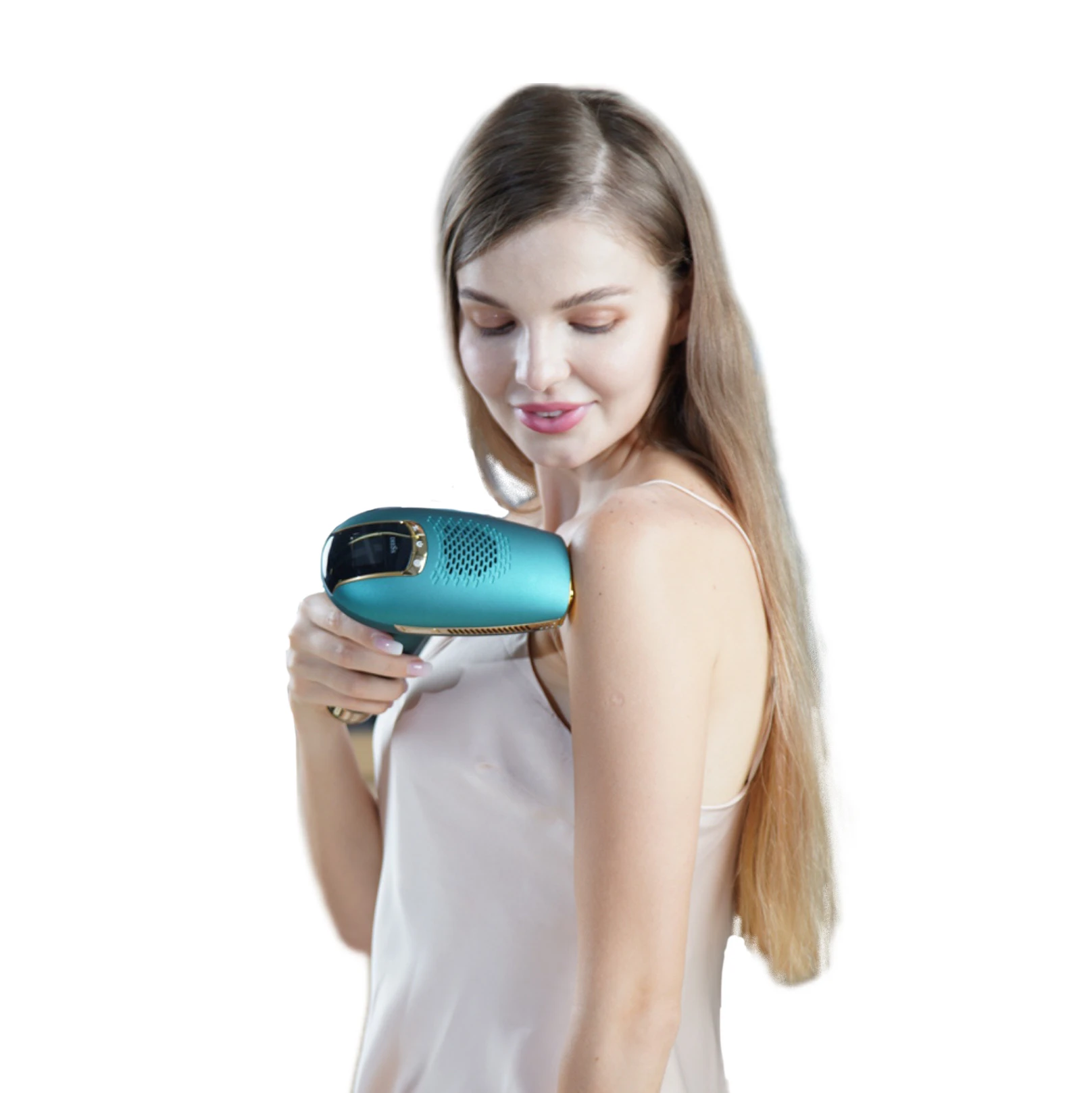 DEESS GP591E Ipl Machine Rejuvenating Hair Removal Painless Handle Video Ice Cooling Laser Epilator
