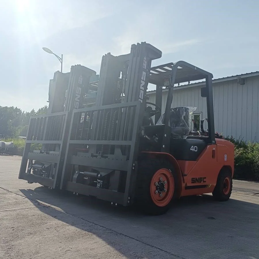 FG70 15500 LBS Gas Engine Counterbalance 7000kg Dual Fuel LPG / Petrol Forklift