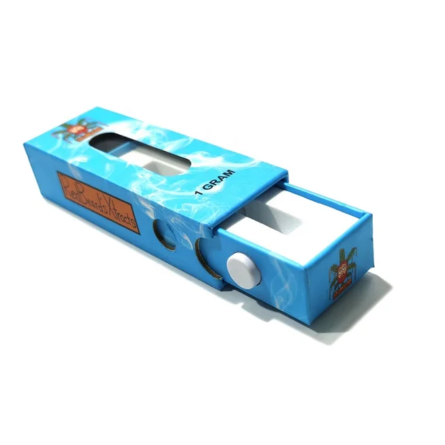 Biodegradable Custom Logo Child Resistant proof Cartridge Cart Packaging Box With EVA Foam