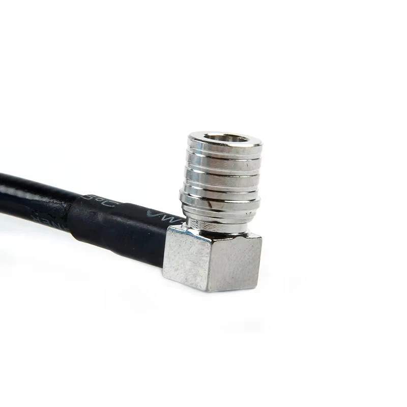 RG316 QMA Cable Assembly Right Angle Male RF Pigtail Cable with QMA Plug Connectors Product Category