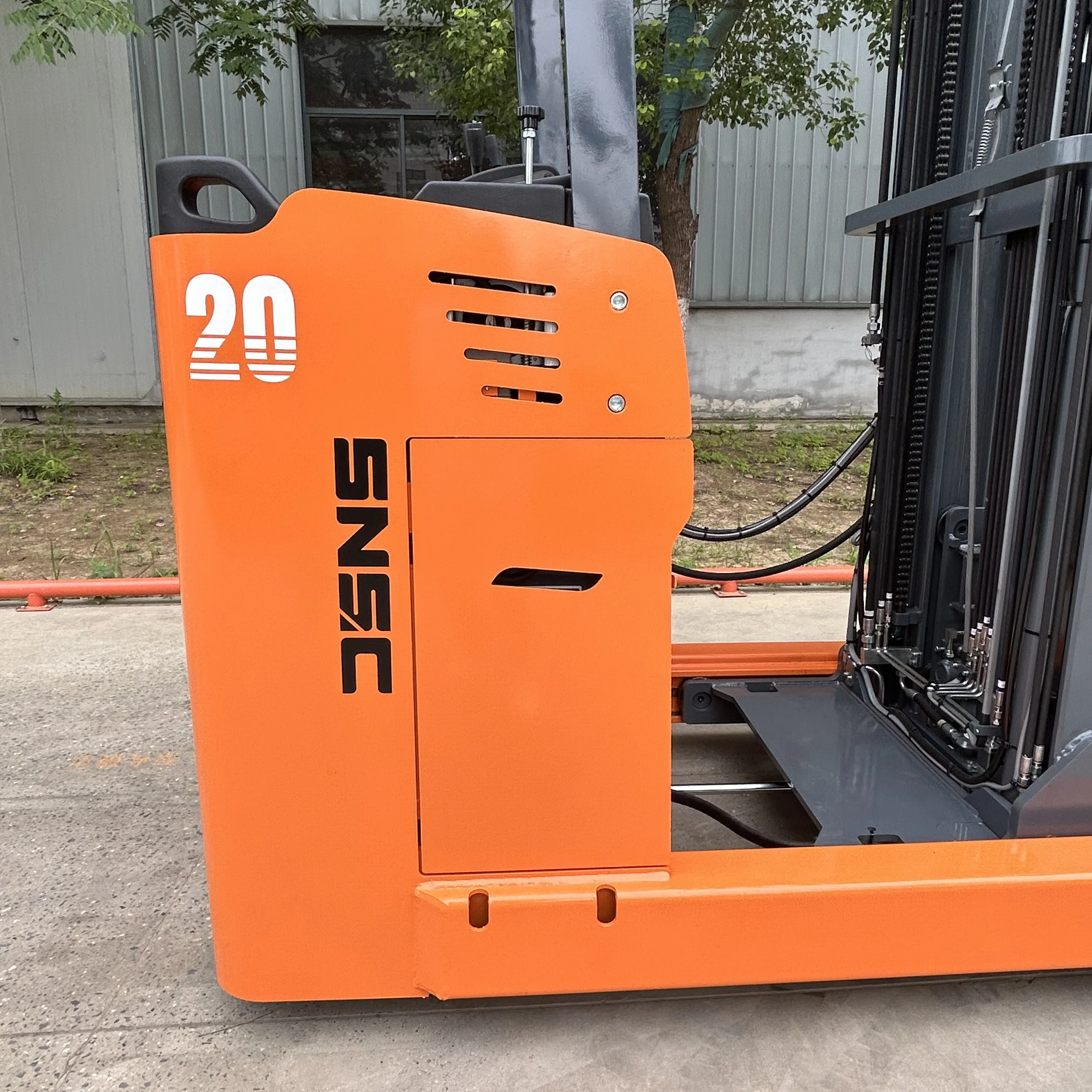 Электрический вилочный погрузчик SNSC 2T грузовик с триплексом мачты 7 5