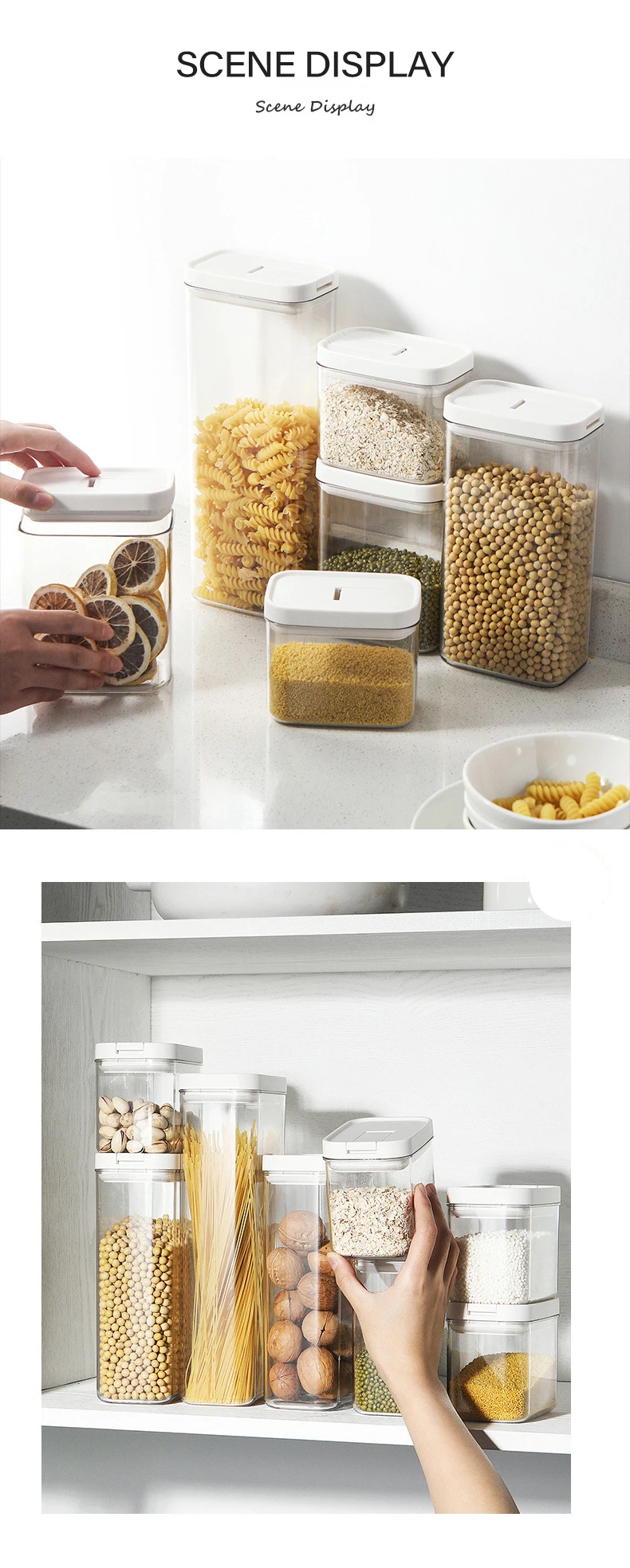 Kitchen Food Storage 130ml Airtight Container With Airtight Lids Set Of   H6312e09a16584814bf082bcdbb2f2481w 