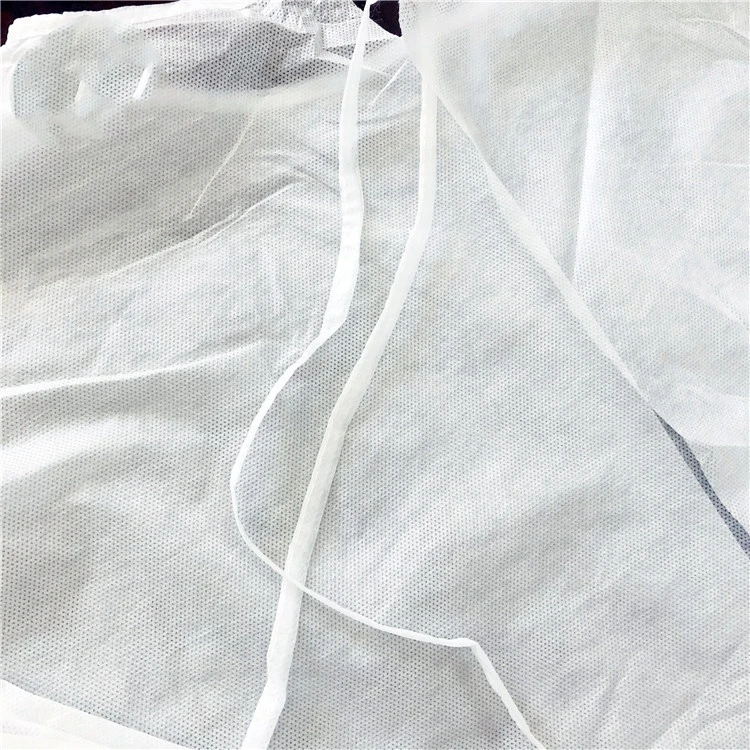 Chinese Factory White Non-Woven Medical Hospital Disposable Isolation Gown Protection Cloth For Hospital details