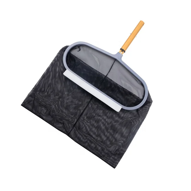 Deep Bag Rake Leaf Rake Heavy Duty Deep Bag Swimming Pool Skimmer Rake Pool Leaf ...