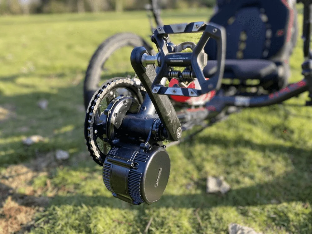 Bafang 250 750 1000 Watt Electric Tilting Recumbent Tricycle Bike