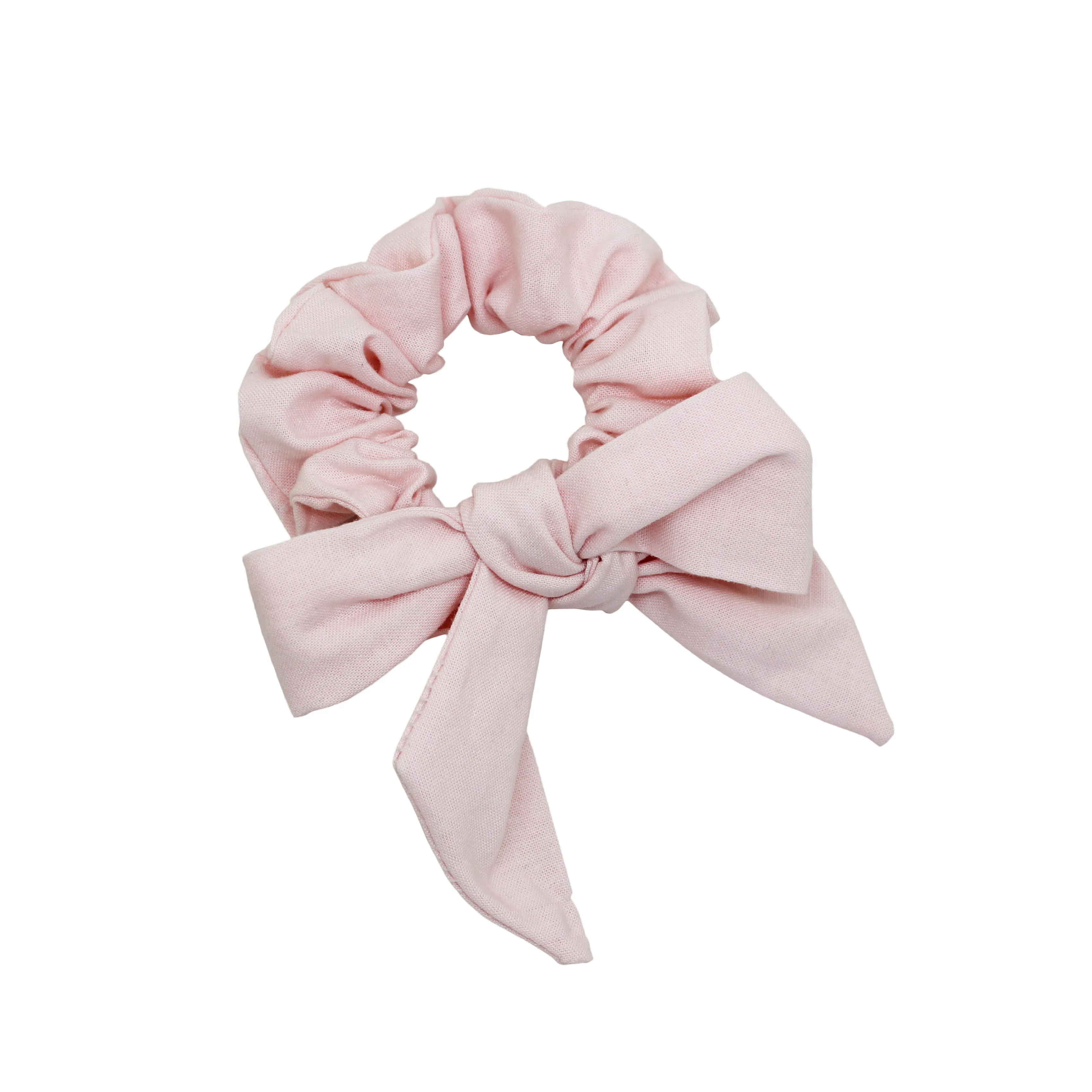 White Mulberry Silk Hair Ribbon Pony Scarf Tie -  Hong Kong