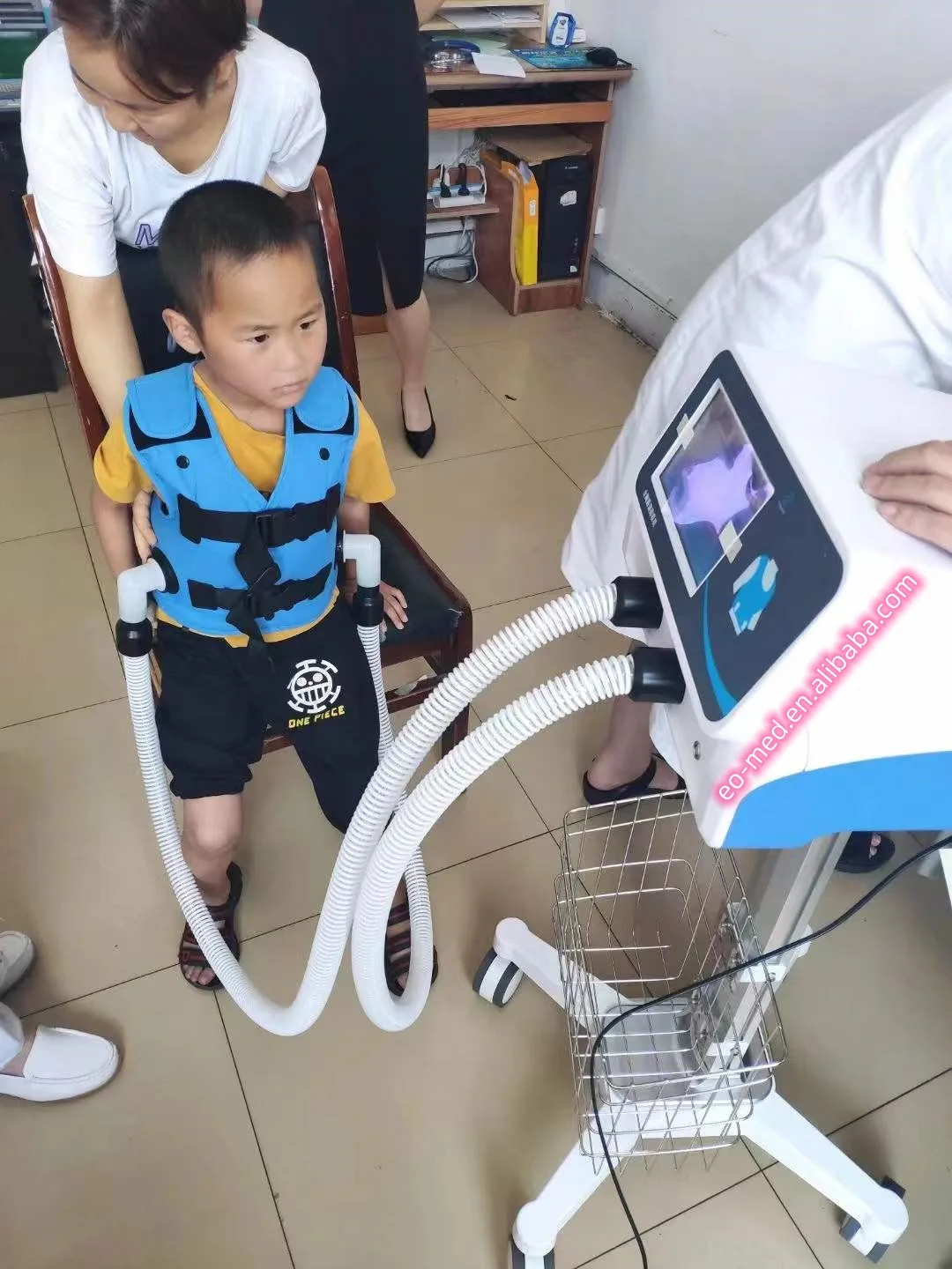 Chest Physiotherapy Equipment Vest Airway Clearance System Acs11 High Frequency Chest Wall