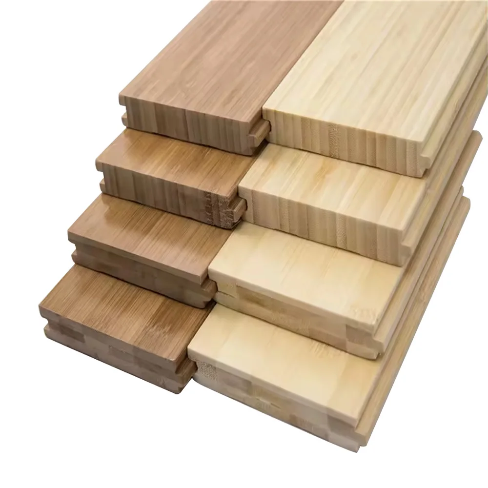 Carbonized Natural 100% Pure Bamboo Wood Floor Indoor Solid Herringbone Bamboo Flooring Outdoor Bamboo Decking