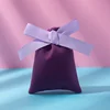 Purple light purple ribbon