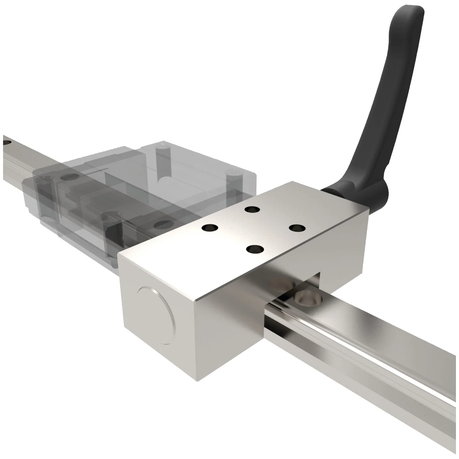 SD Series Replace Zimmer's HK Series Linear Guide Rail Clamp Linear Motion Guide Manual Clamping Element