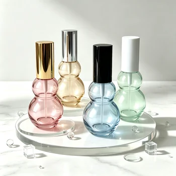 50ml Clear Double-Hollow Glass Bottle Leak Proof