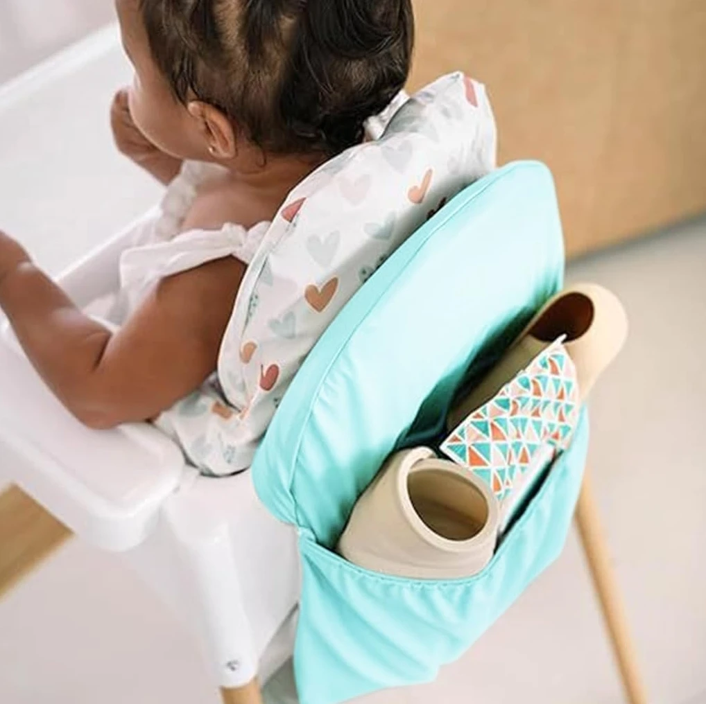 2025 New Model Infant Highchair Storage Pouch for Baby Accessories