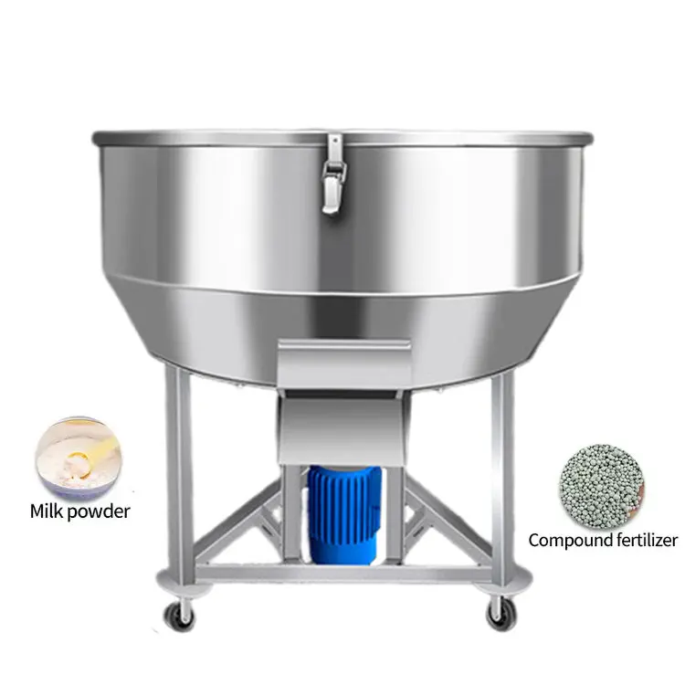 110v 220v Feed Mixer Gearbox Green Powder Mix Granules Mixing Continuous Budgie Food Mixed Powder, Granules,