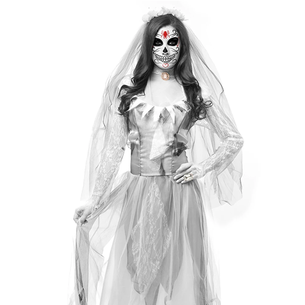 Women Cosplay Halloween Costume Horror Ghost Dead Corpse Zombie Bride  Dress| Alibaba.com