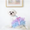 Robe en tulle rêveuse et étoilée