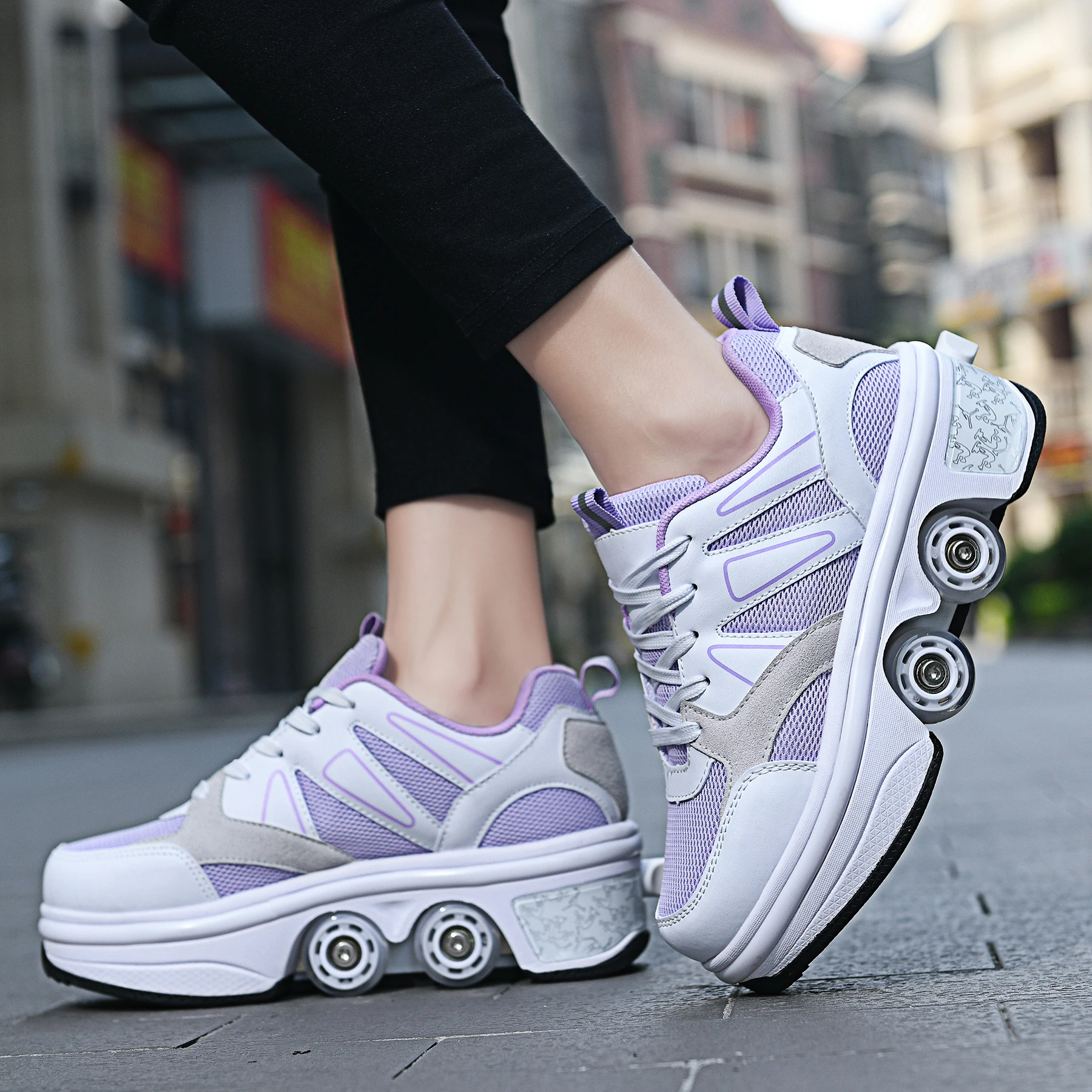 Buy Wholesale China Shoes Wheels Led Kids Roller Skate Shoes For Girls Boys  Retractable Kick Roller Shoes Led Wheels  Led Wheels Shoes Roller Skate  Shoes  Light Shoes at USD 102 