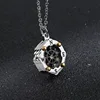 Black Single Pendant Without Chain