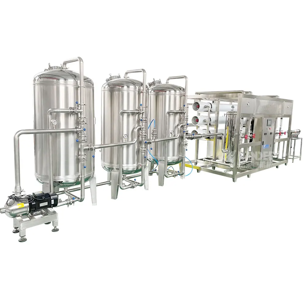 Automatic RO water treatment systems reverse osmosis water treatment machine plants