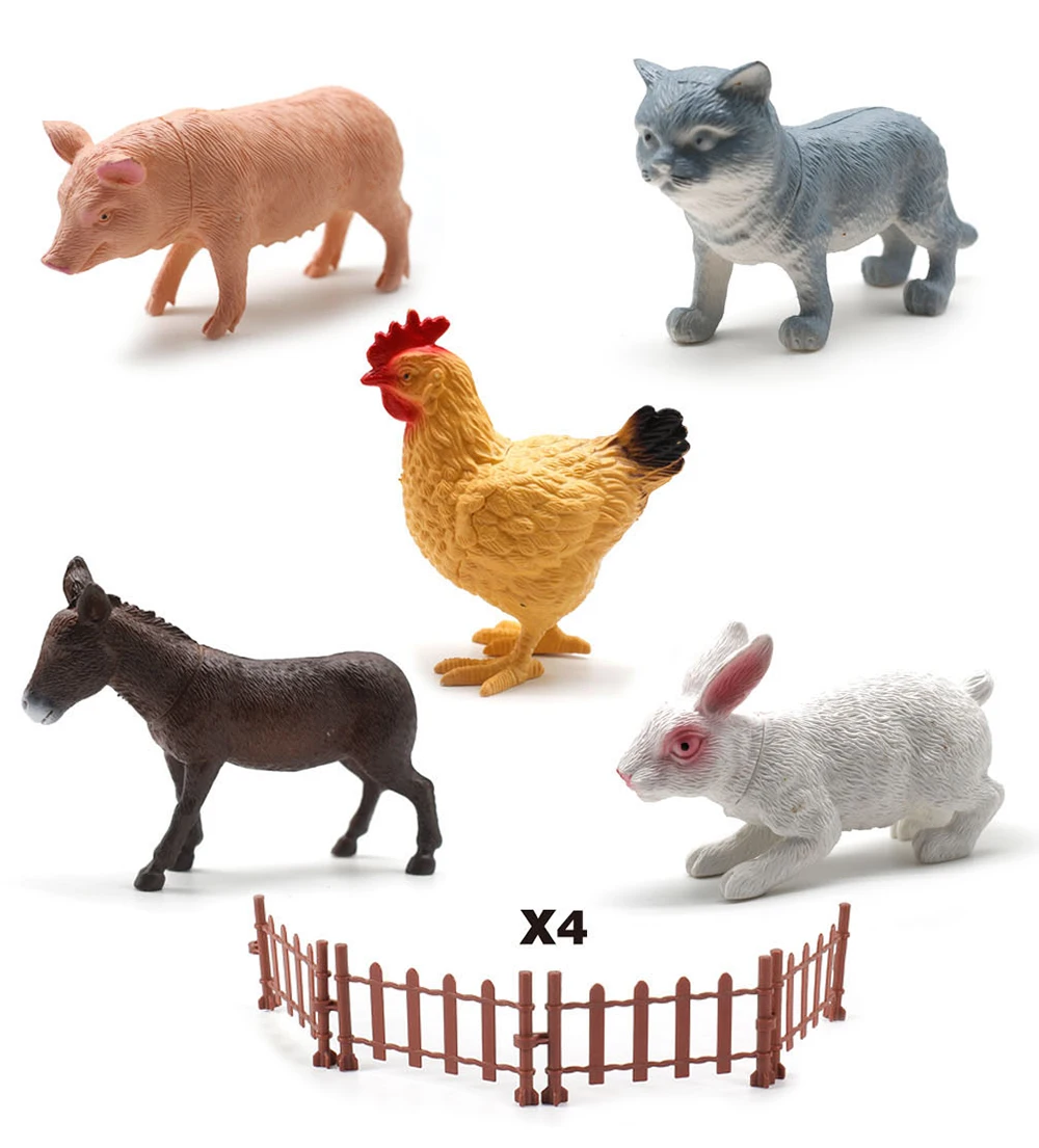 Plastic animal toys wholesale online