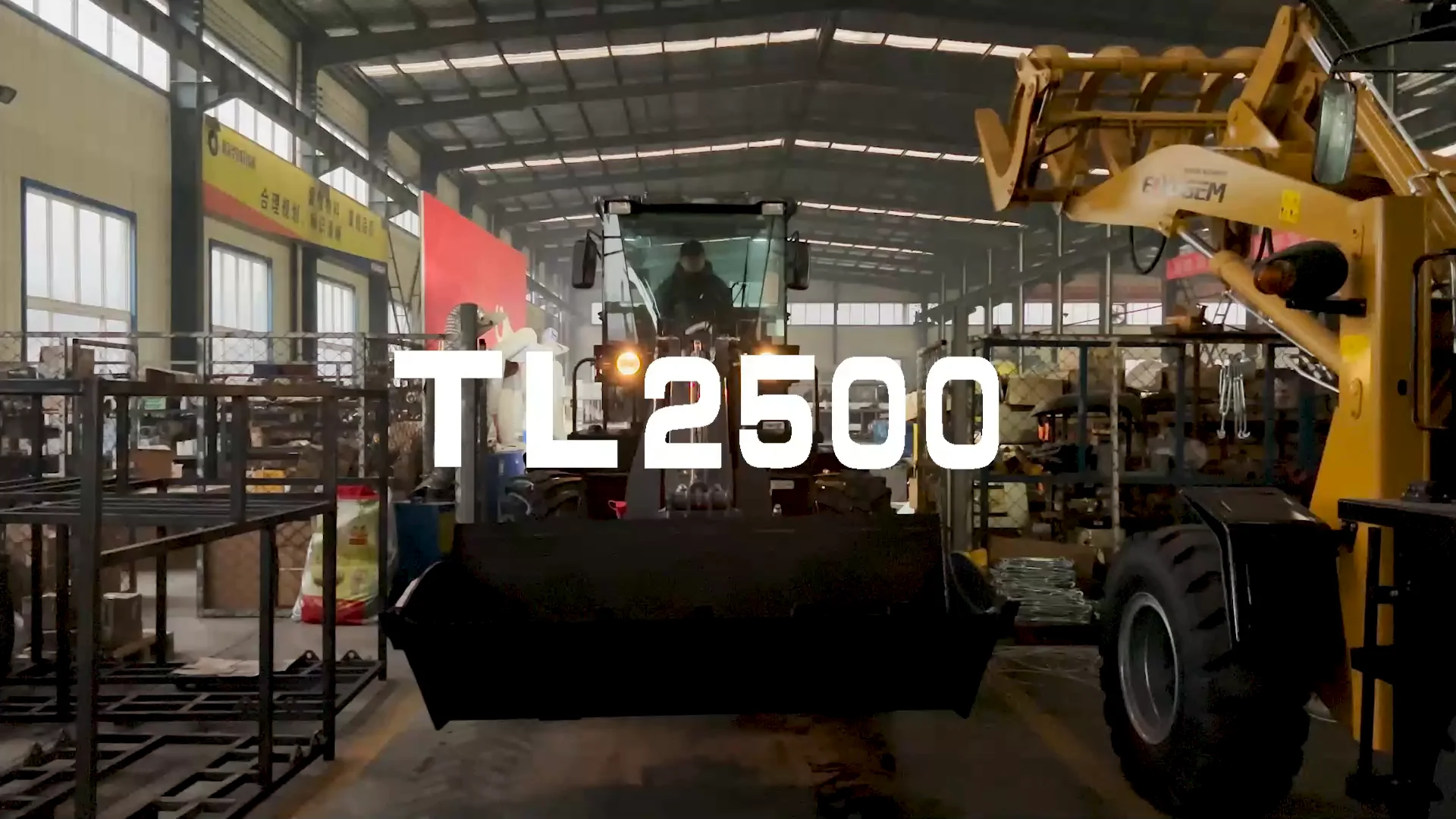 Epa 4 Engine Wheel Loaders Loading Weight 2500kg Small Diesel