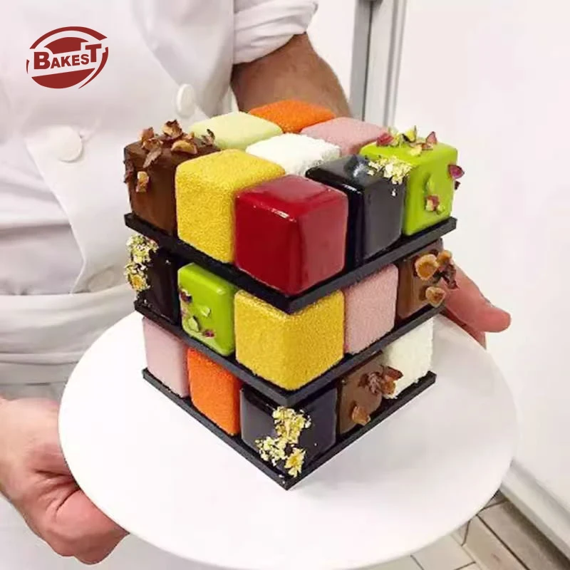 15 Cavity Silicone Mousse Cake Mold French Dessert Baking Mould Diy Pastry Bakeware Decorating Tool