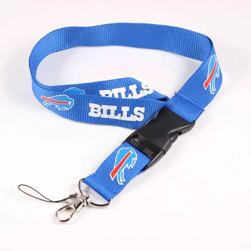 Customized Nfl Logo Neck Lanyard Lanyard Football Team Detachable Nylon ...