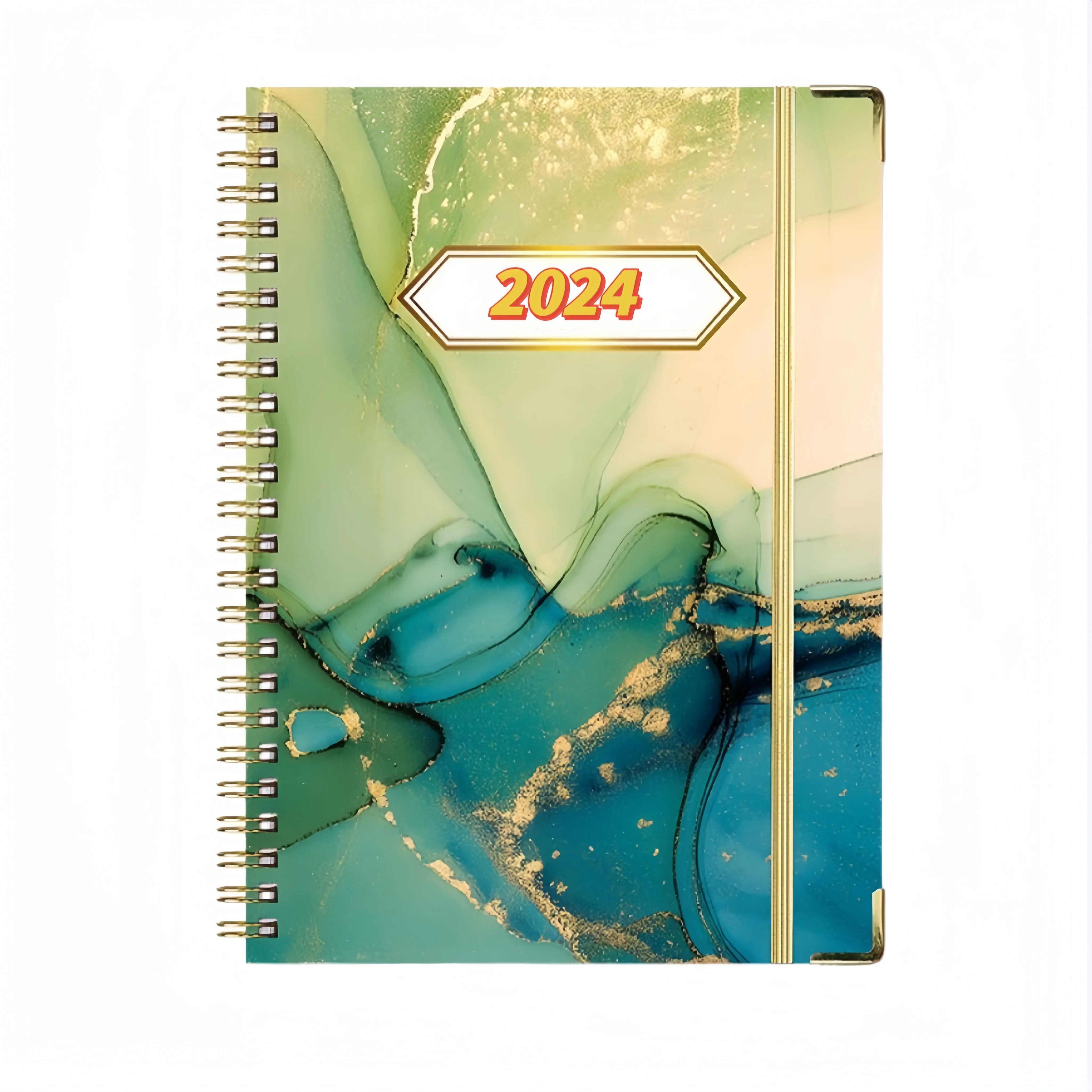 2024 A5 Spiral Binding Weekly Monthly Planner Agenda Notebook Printing With  Your Interior And Cover Files - Buy 2024 A5 Spiral Binding Weekly Monthly  Planner Agenda Notebook Printing With Your Interior And