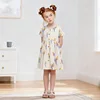 Full Printed Bird Dress