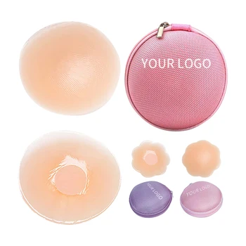 INVISFEEL Custom Liquid Silicone Nipple Cover Medical Grade Silicone Nipple Cover 6.5cm Invisible Thin Nipple Sticker