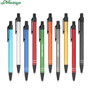 Wholesale Promotional Aluminum Ballpoint Pen with Black Ink Laser Engraving & UV Printing Custom Logo Option Elegant Design