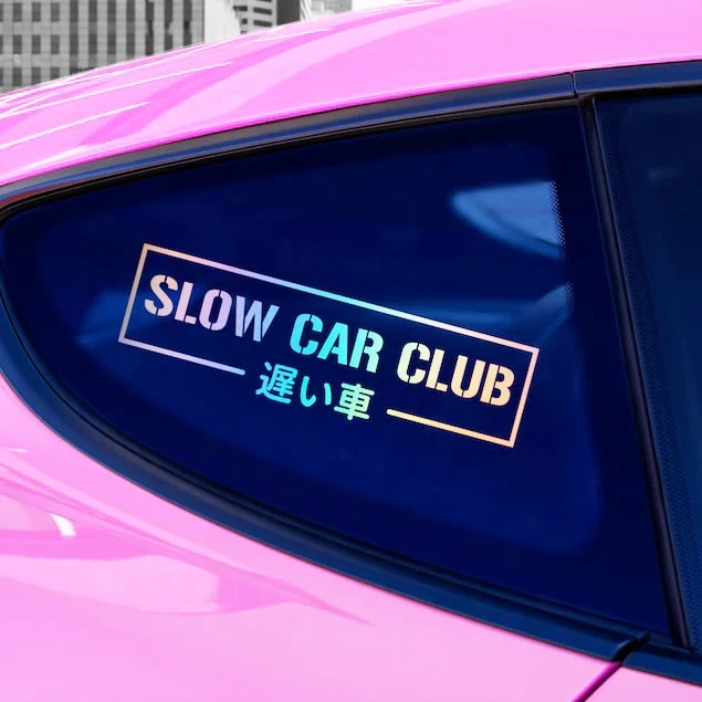 Custom Gift Wrap Decal Car Sticker Japanese Anime Jdm Slap Waterproof