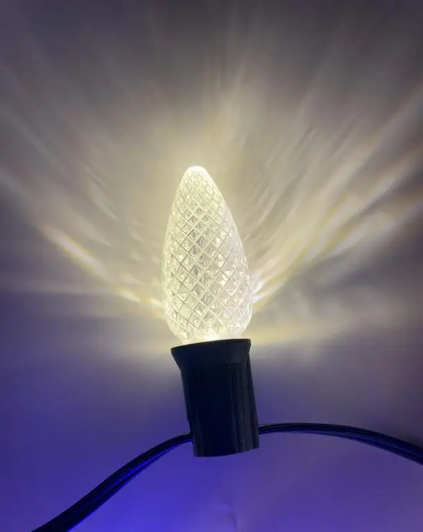Multi Faceted C9 Christmas Light Replacement Led Bulbs Buy Smd