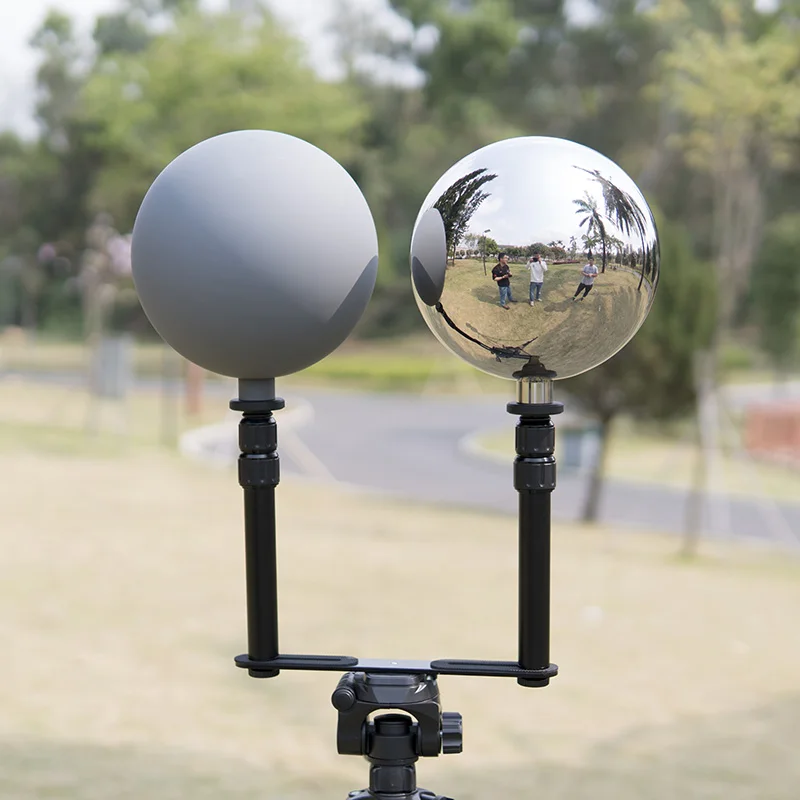 
20cm hdri VFX ball chrome grey ball 