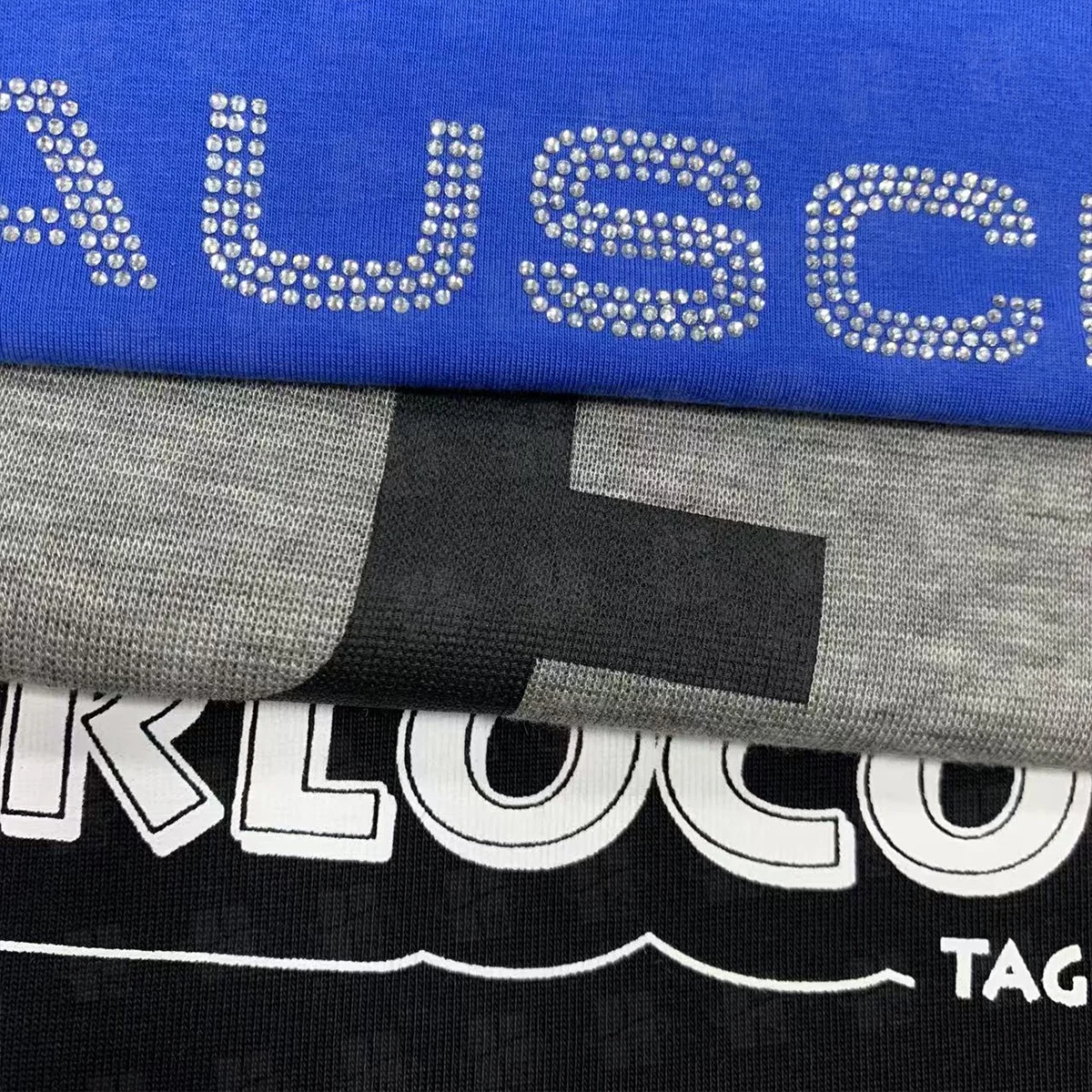 JL1128D Wholesale Men’s Fit Polyester Cotton T-Shirts Heavyweight Grey Plain Blank T-Shirt for Men