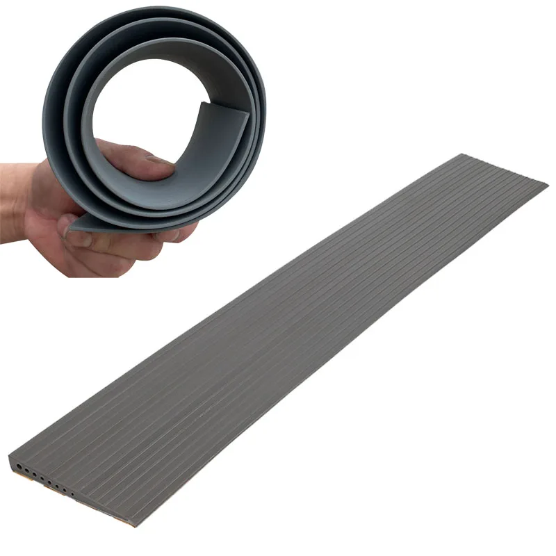 TPE Material Indoor Rubber Wheelchair Threshold Ramp Speed Bumps for Bathroom Use
