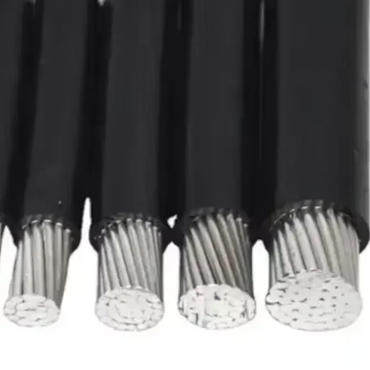 factory outlet JKLYJ XLPE insulation ABC cable aluminum conductor PVC sheath aerial insulated cable for  overhead transmission