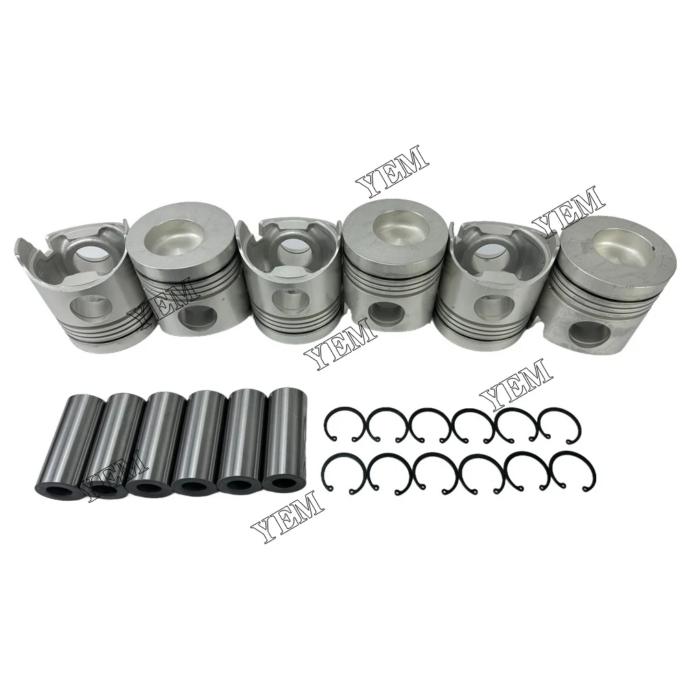 Piston 13216-2010 13216-2120 Fit for Hino H06CT Engine 2