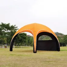 Custom Brand Sports Promotional Air-Sealed Spider Dome Gazebo Inflatable Advertising Tent Canopy Made Durable PVC Oxford Events