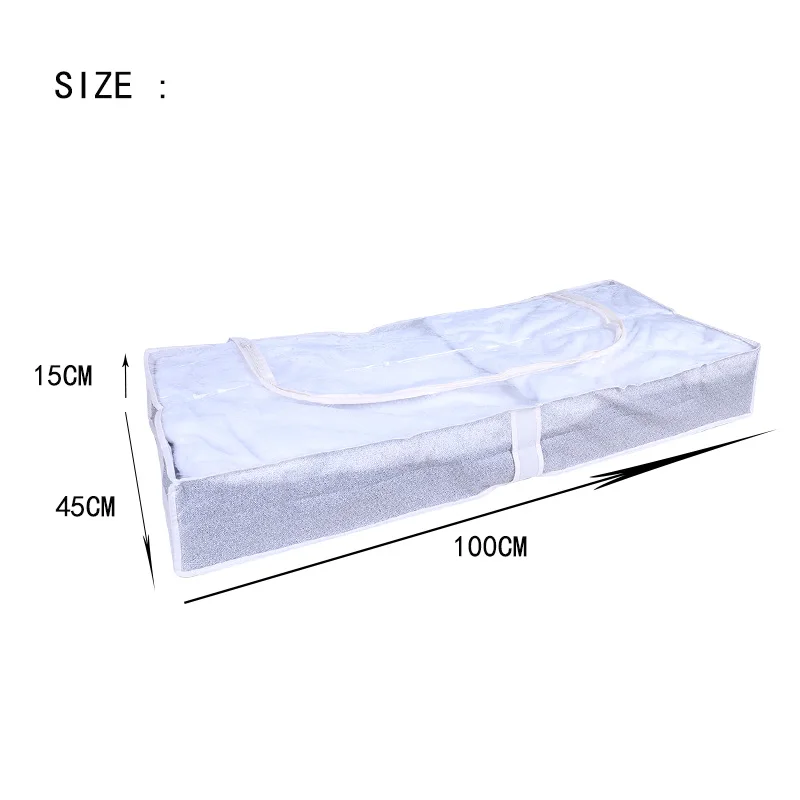 Under Bed Storage Bags,100l Underbed Storage Containers With Reinforced