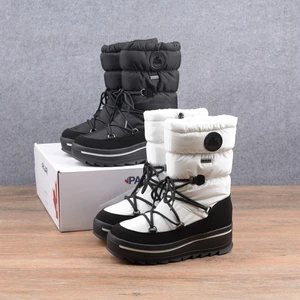 Women's Cold-Resistant Breathable Knee-High Winter Boots Thick Bottom Increased 5cm Height 20 Degree Warmth Thick Snow