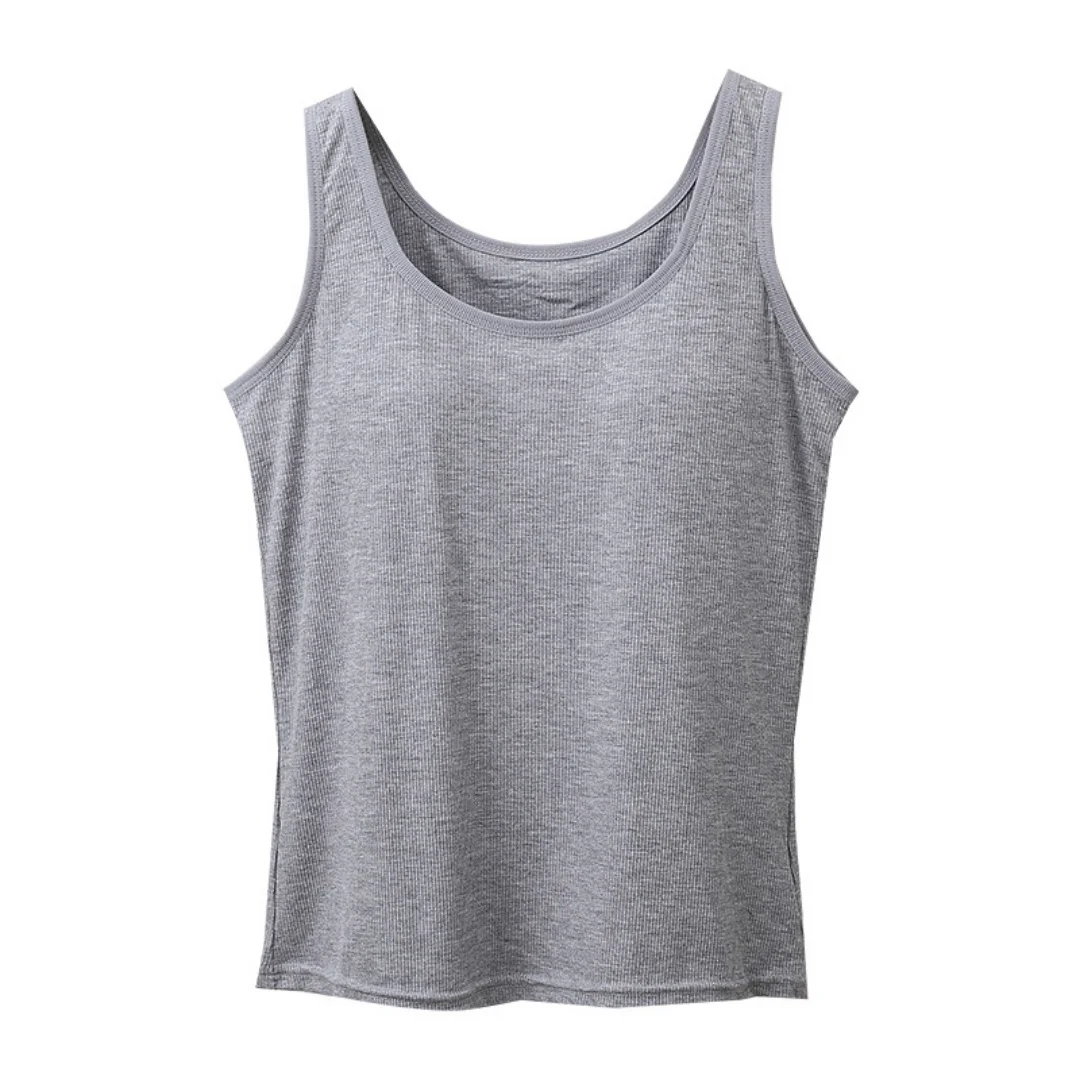 Daily Women's Camisole Basic Versatile Breathable All Season Inner Outer Simple Base Top