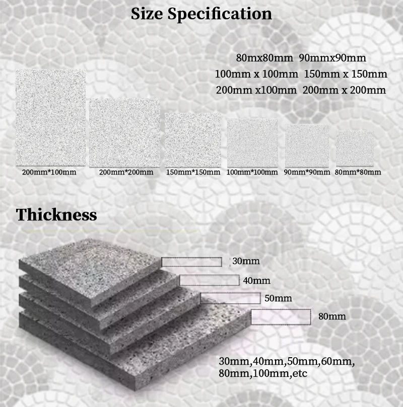 product outdoor landscape decoration natural round grey granite stone ball for park-6